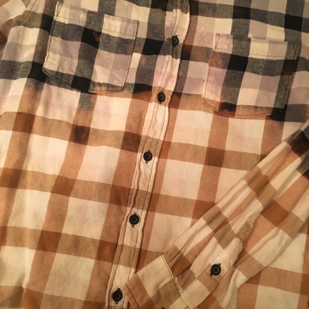 Quicksilver Custom Bleached Flannel. - image 3